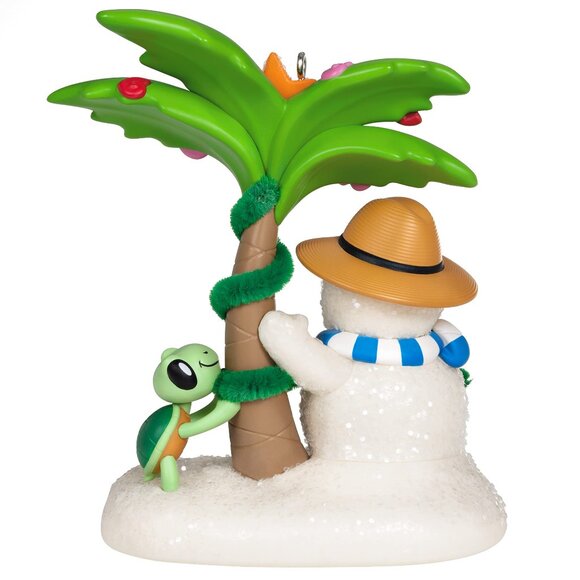 New! Sandal the Sandman #1 Hallmark Keepsake Christmas Ornament 2022 Beach - Picture 4 of 5